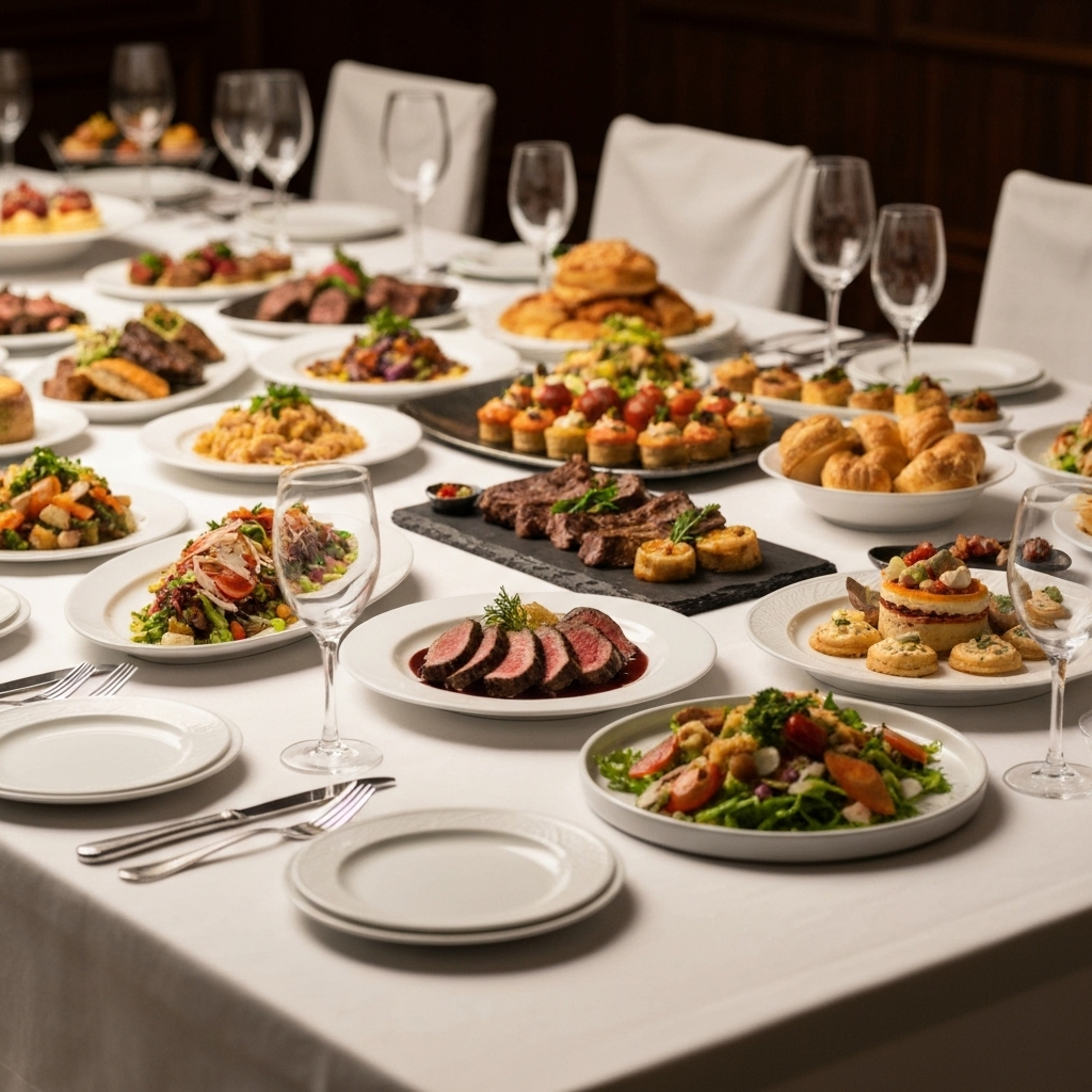 Catering elegante para eventos
