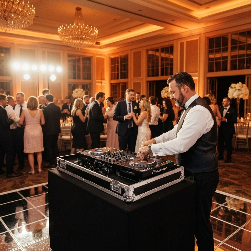 DJ profesional en evento